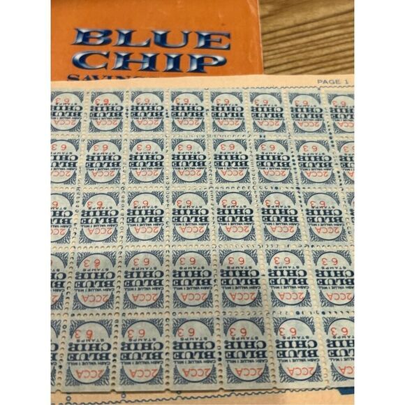 Vtg BLUE CHIP STAMP Books & Redemption CATALOGS-Lot 8- 70s & 80s Booklet STAMPS - Picture 6 of 10